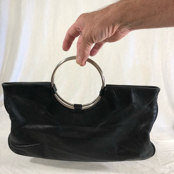 VINTAGE Temma Dahan  black Handbag - Picture 4 of 8